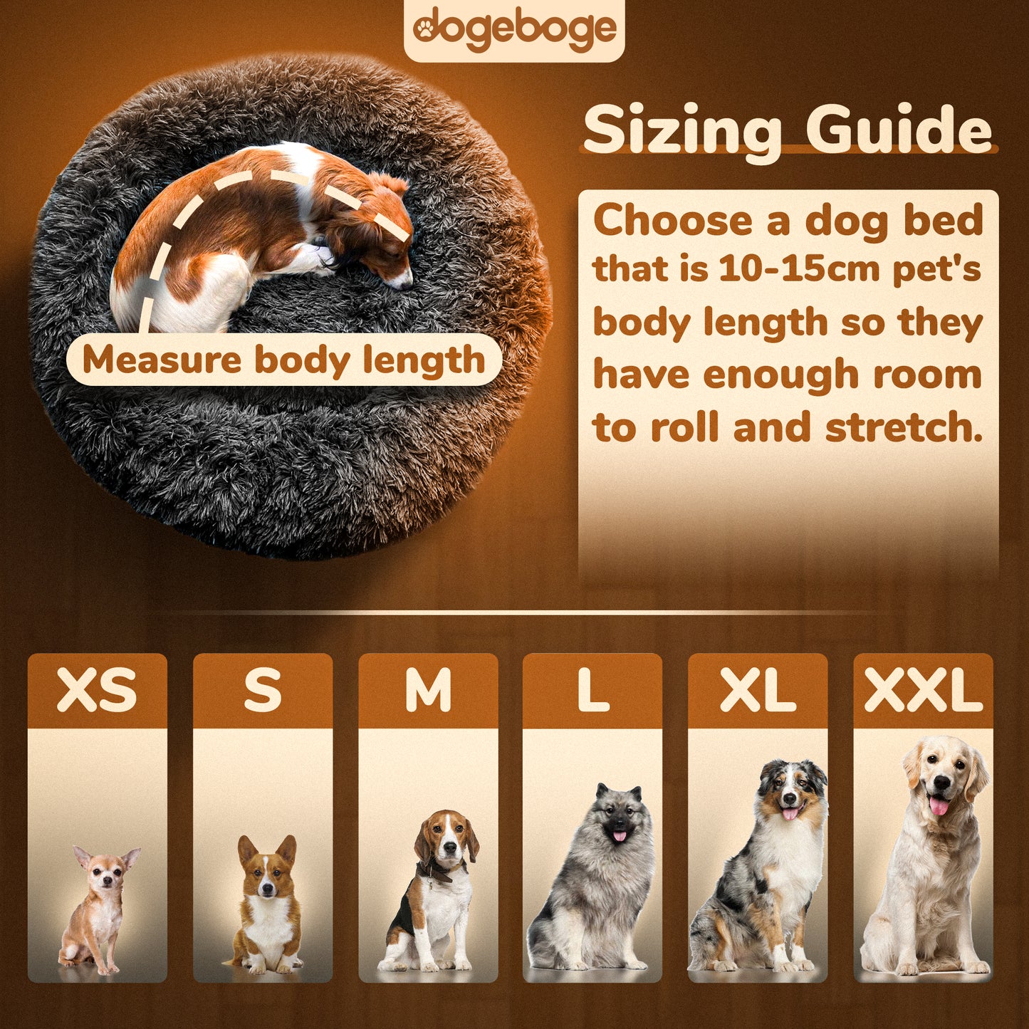DogeBoge® Dog Bed
