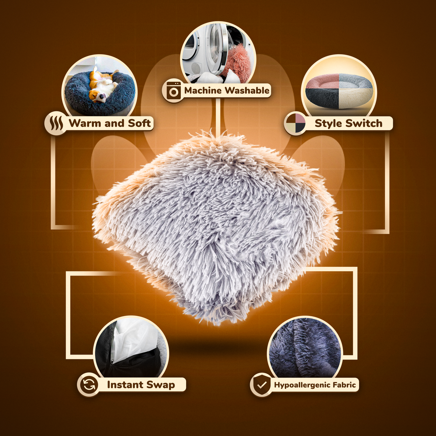 DogeBoge® Dog Bed Cover